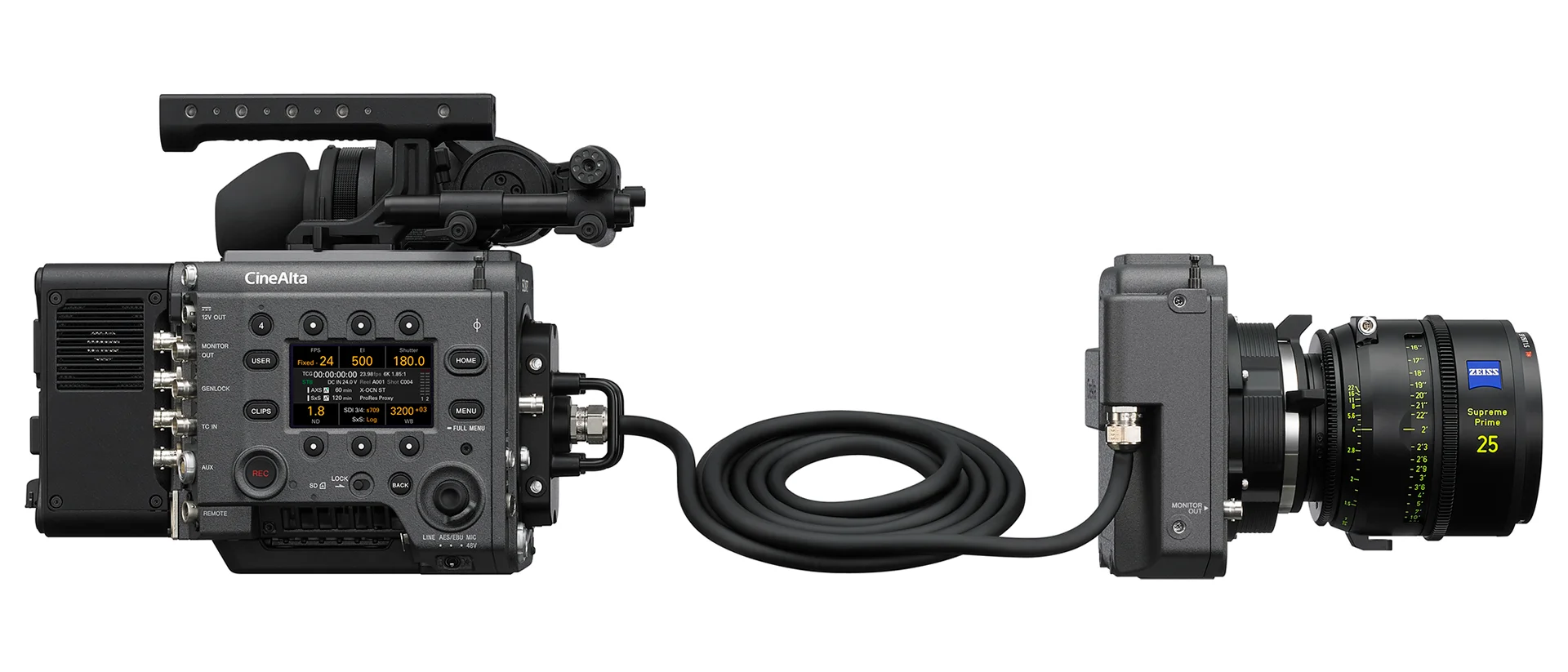 Sony Rialto 2 for Venice 2 side angle