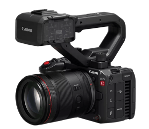 Canon EOS C50 Camera for financing - with lens and handle