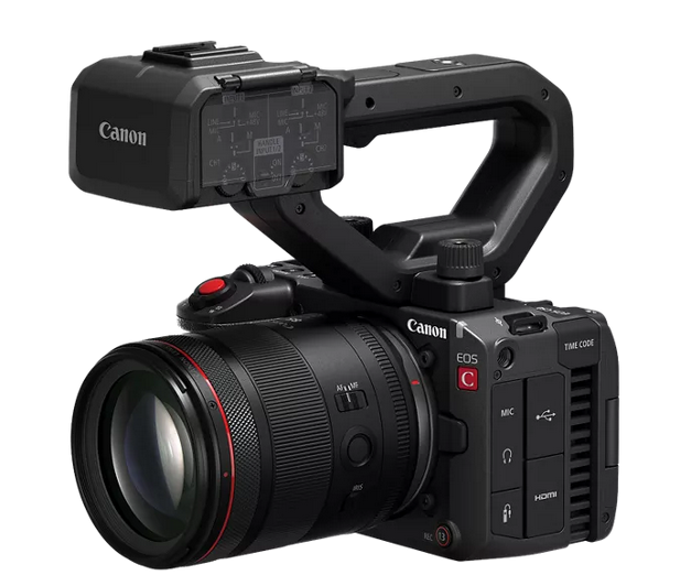 Canon EOS C50 Camera for financing - with lens and handle