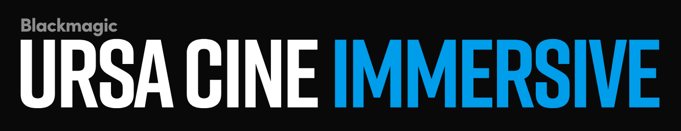 URSA CINE IMMERSIVE Title banner