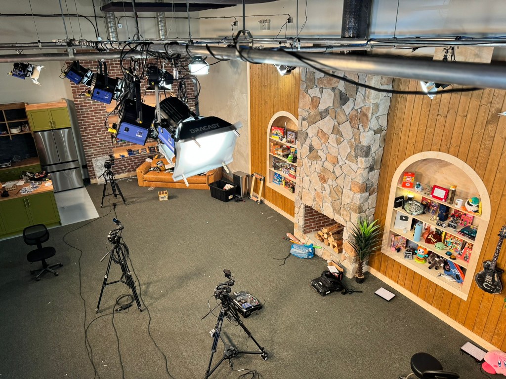 YouTube Studio Lighting Grid